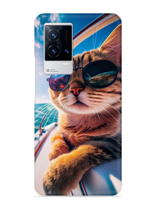 Cat In Style Snap Case for Iqoo 9 (5G) Zapvi