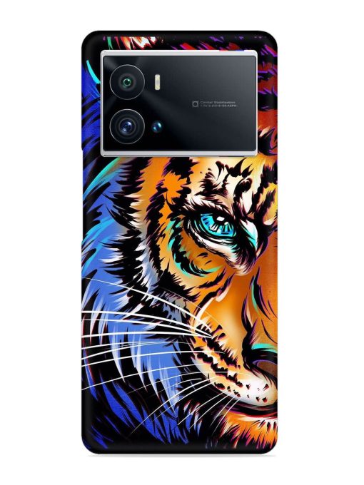 Colorful Lion Art Snap Case for Iqoo 9 Pro Zapvi