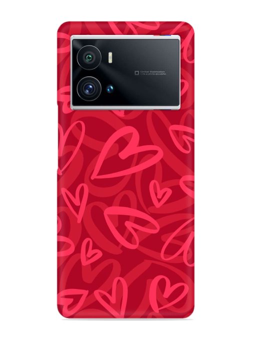 Seamless Romantic Pattern Snap Case for Iqoo 9 Pro