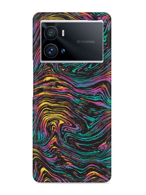 Abstract Liquid Colors Snap Case for Iqoo 9 Pro Zapvi