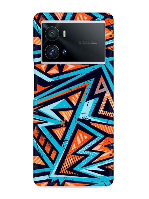 Abstract Seamless Grunge Snap Case for Iqoo 9 Pro Zapvi