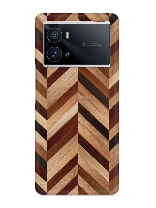 Seamless Wood Parquet Snap Case for Iqoo 9 Pro