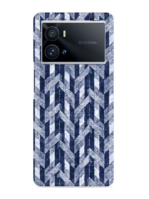 Abstract Herringbone Motif Snap Case for Iqoo 9 Pro Zapvi