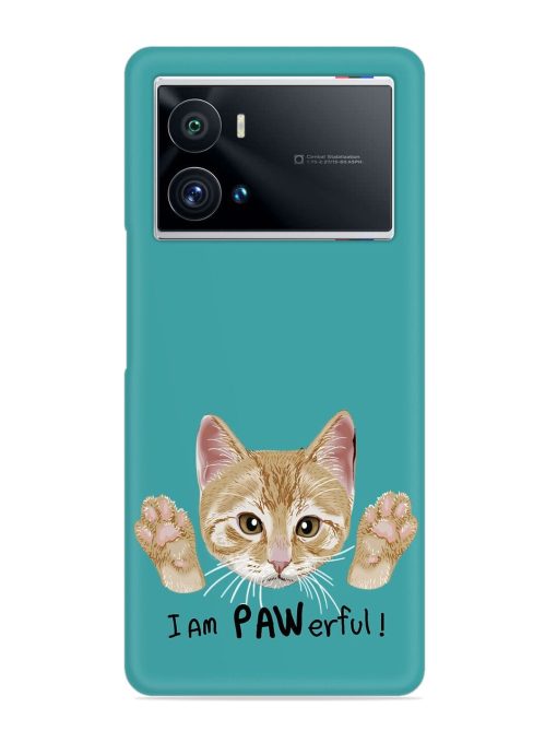 Typography Slogan Cat Snap Case for Iqoo 9 Pro