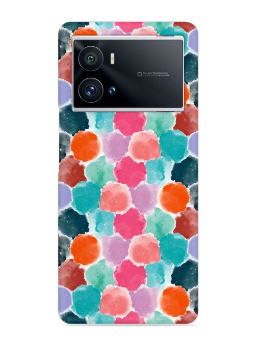 Colorful Seamless Pattern Snap Case for Iqoo 9 Pro