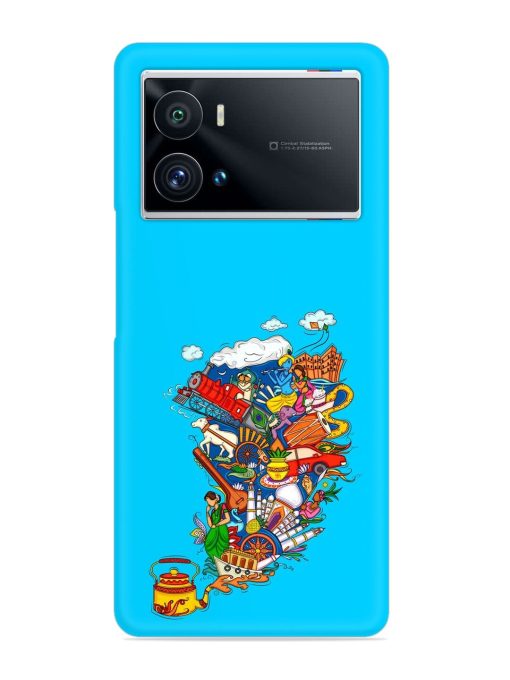 Vector Design Indian Snap Case for Iqoo 9 Pro Zapvi