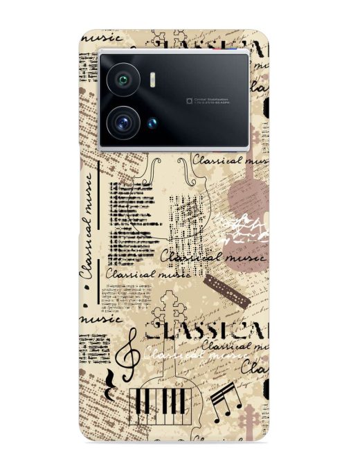 Classical Music Lpattern Snap Case for Iqoo 9 Pro Zapvi