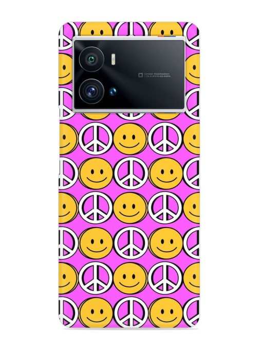 Smiley Face Peace Snap Case for Iqoo 9 Pro Zapvi