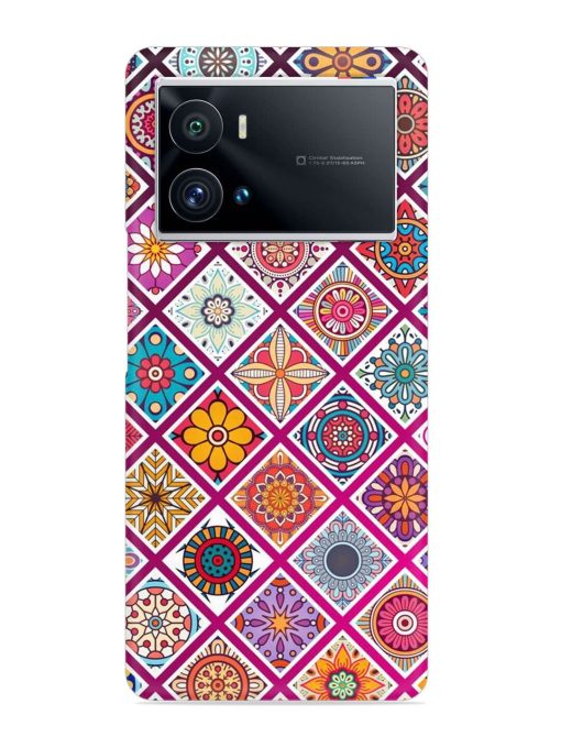 Seamless Tile Pattern Snap Case for Iqoo 9 Pro