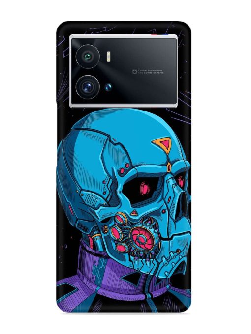 Skull Robo Vector Snap Case for Iqoo 9 Pro