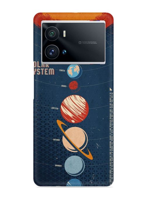 Solar System Vector Snap Case for Iqoo 9 Pro Zapvi