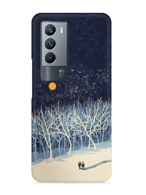 Full Moon Snowshoe Tour Snap Case for Iqoo 9 Se (5G) Zapvi