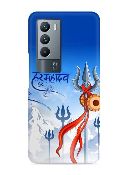 Har Har Mahadev Trishul Snap Case for Iqoo 9 Se (5G) Zapvi