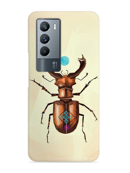 Stag Beetle Vector Snap Case for Iqoo 9 Se (5G)