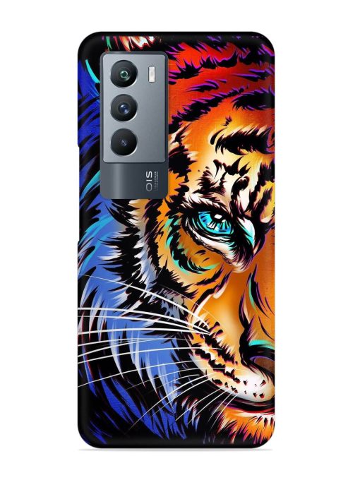 Colorful Lion Art Snap Case for Iqoo 9 Se (5G) Zapvi