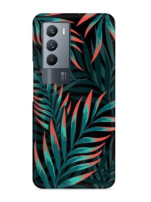 Green Leaf Art Snap Case for Iqoo 9 Se (5G) Zapvi