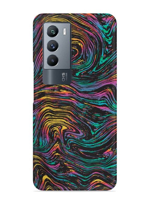 Abstract Liquid Colors Snap Case for Iqoo 9 Se (5G) Zapvi