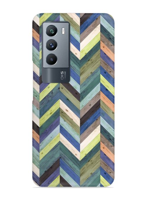 Chevron Random Color Snap Case for Iqoo 9 Se (5G) Zapvi