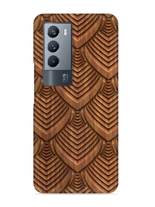 Carved Pattern On Snap Case for Iqoo 9 Se (5G) Zapvi