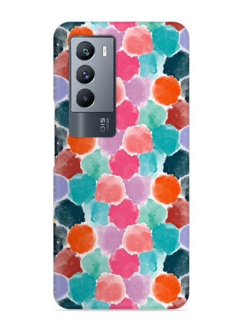 Colorful Seamless Pattern Snap Case for Iqoo 9 Se (5G) Zapvi