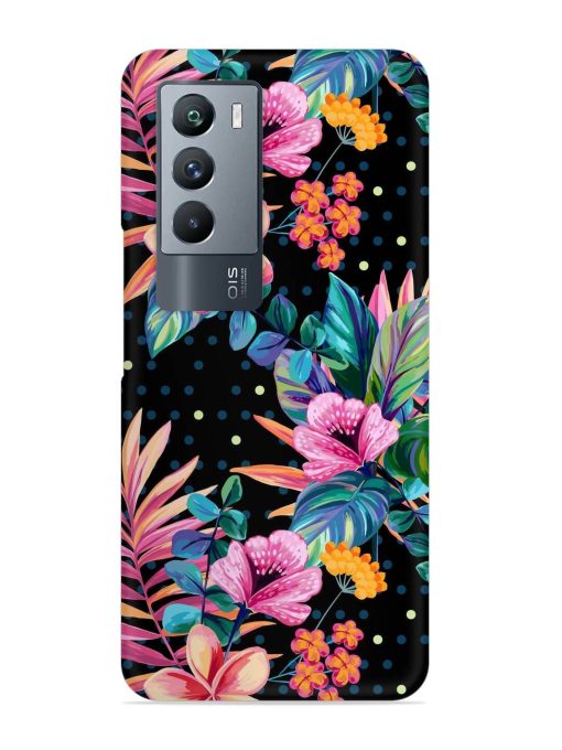 Seamless Floral Pattern Snap Case for Iqoo 9 Se (5G) Zapvi