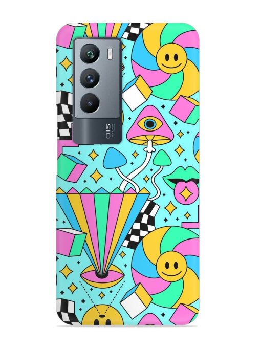 Trippy Rainbow 60S Snap Case for Iqoo 9 Se (5G)