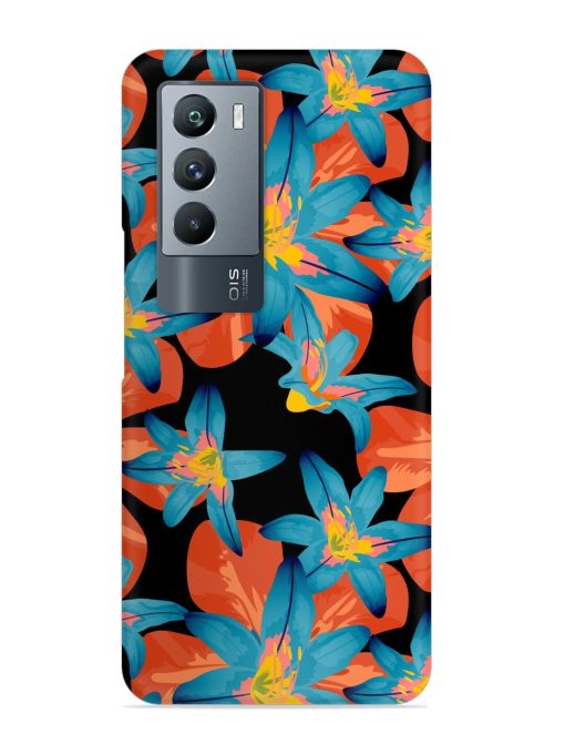 Philippine Flowers Seamless Snap Case for Iqoo 9 Se (5G) Zapvi