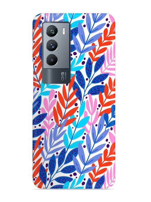 Bright Floral Tropical Snap Case for Iqoo 9 Se (5G) Zapvi