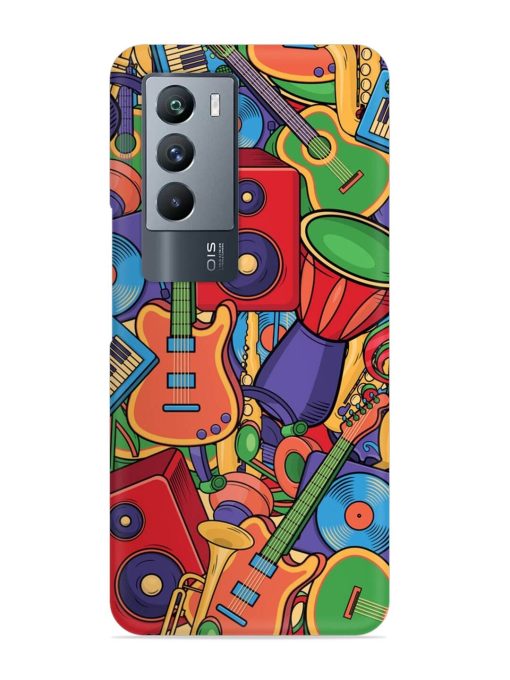 Colorful Music Art Snap Case for Iqoo 9 Se (5G)