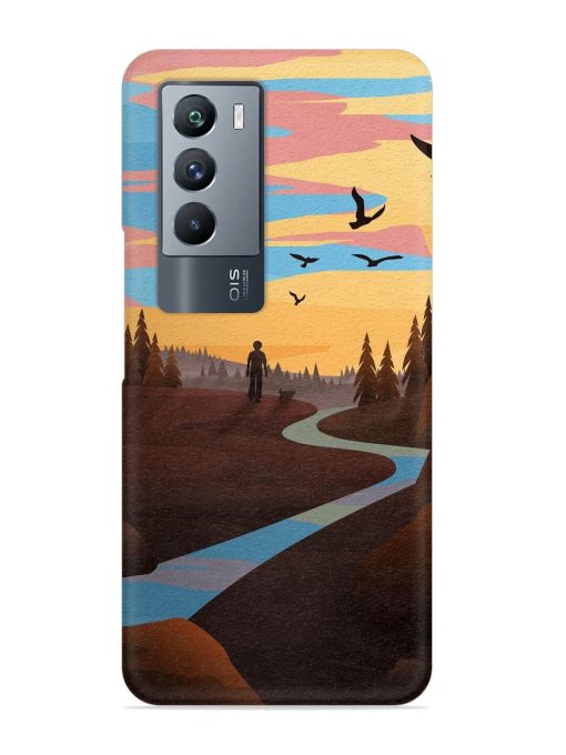 Natural Landscape Art Snap Case for Iqoo 9 Se (5G)