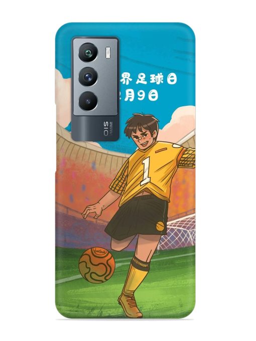 Soccer Kick Snap Case for Iqoo 9 Se (5G) Zapvi