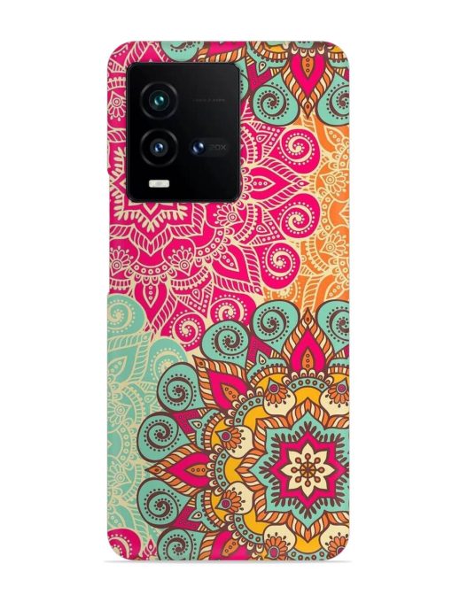 Mandala Seamless Snap Case for Iqoo 9T (5G) Zapvi