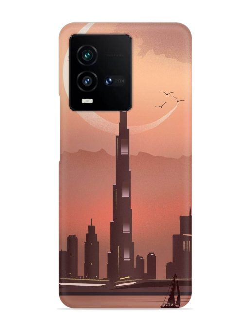 Landmark Burj Khalifa Snap Case for Iqoo 9T (5G) Zapvi