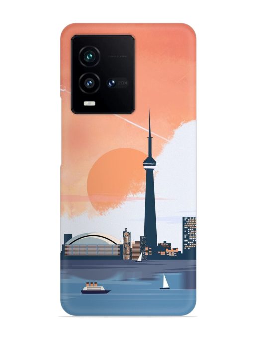 Toronto Canada Snap Case for Iqoo 9T (5G) Zapvi