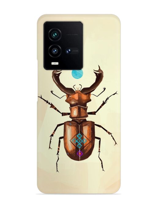 Stag Beetle Vector Snap Case for Iqoo 9T (5G) Zapvi