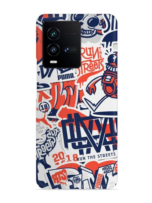 Run The Street Snap Case for Iqoo 9T (5G) Zapvi