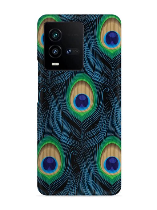 Seamless Pattern Peacock Snap Case for Iqoo 9T (5G)