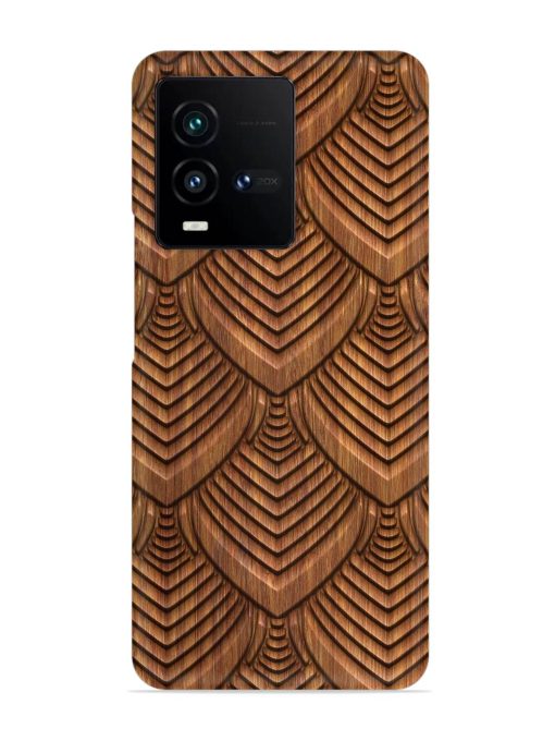 Carved Pattern On Snap Case for Iqoo 9T (5G)