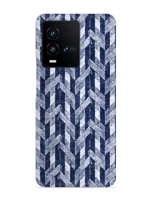 Abstract Herringbone Motif Snap Case for Iqoo 9T (5G)