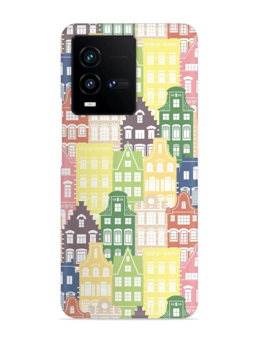 Seamless Shapes Pattern Snap Case for Iqoo 9T (5G) Zapvi