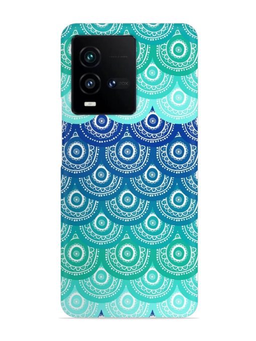 Ethnic Seamless Pattern Snap Case for Iqoo 9T (5G) Zapvi