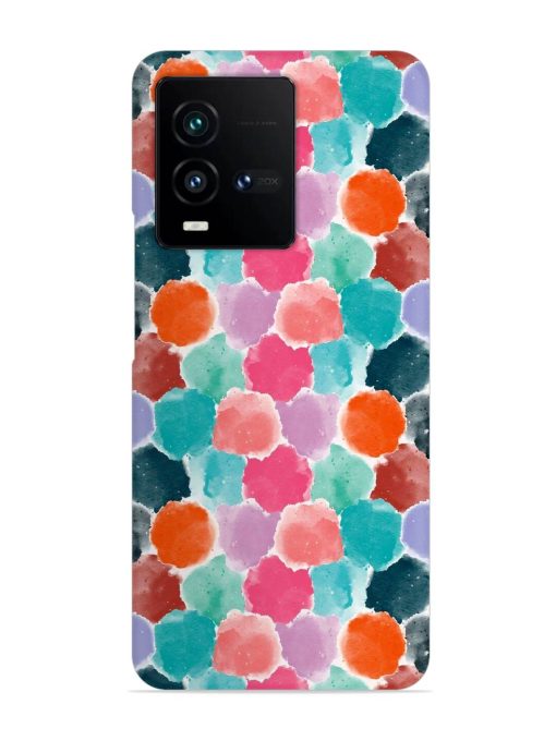 Colorful Seamless Pattern Snap Case for Iqoo 9T (5G)