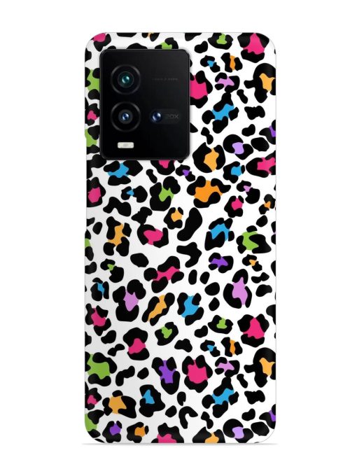 Seamless Leopard Pattern Snap Case for Iqoo 9T (5G) Zapvi