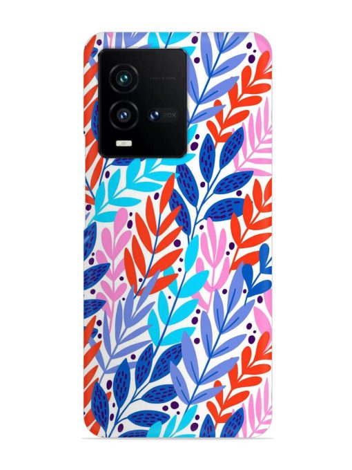 Bright Floral Tropical Snap Case for Iqoo 9T (5G) Zapvi