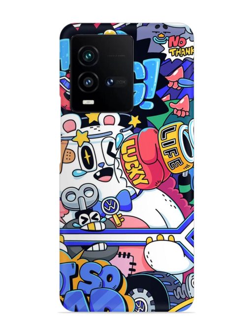 Universal Doodle Snap Case for Iqoo 9T (5G)