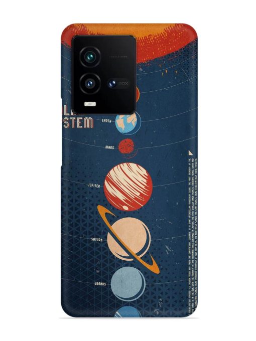 Solar System Vector Snap Case for Iqoo 9T (5G) Zapvi