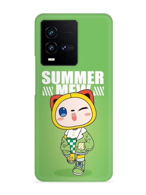 Summer Mew Snap Case for Iqoo 9T (5G) Zapvi