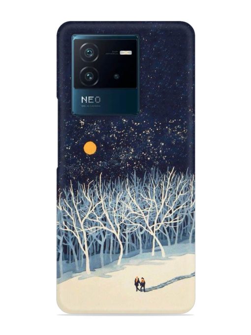 Full Moon Snowshoe Tour Snap Case for Iqoo Neo 6 (5G) Zapvi