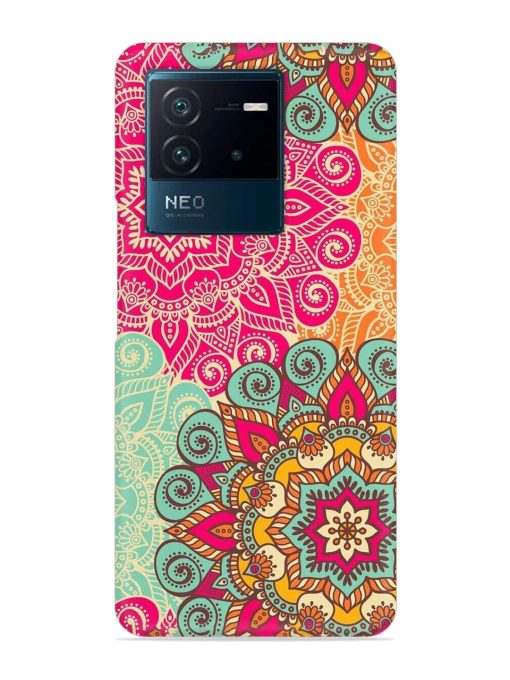 Mandala Seamless Snap Case for Iqoo Neo 6 (5G) Zapvi