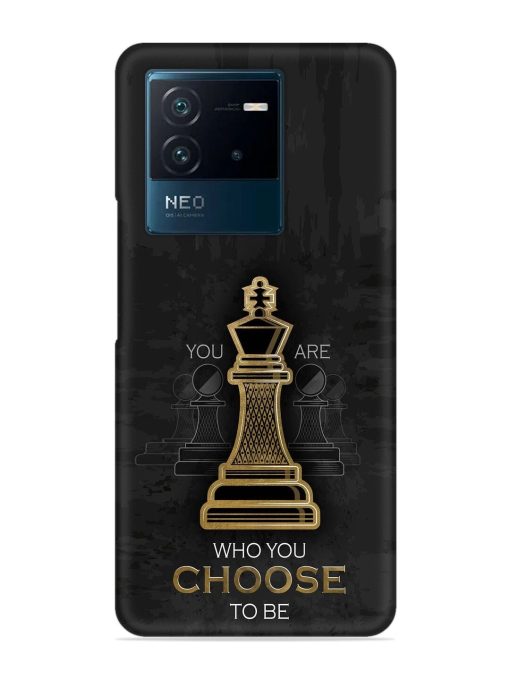 You Are Who Choose To Be Snap Case for Iqoo Neo 6 (5G) Zapvi